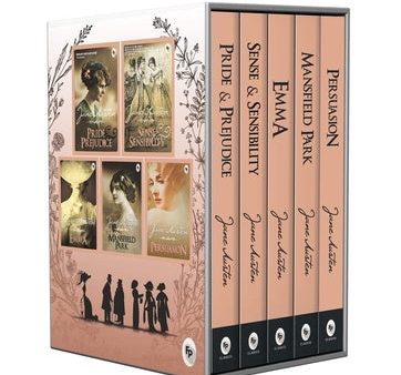 Greatest Works of Jane Austen (Set of 5 Books) Fashion