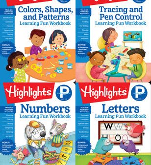 Highlights Preschool Learning Workbook Pack Cheap