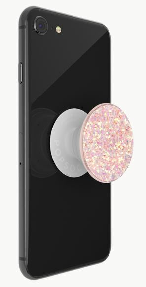 Älypuhelimen pidike PopSocket PopGrip Sparkle Rose Online now