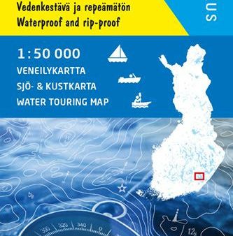 Puumala Lietvesi Kyläniemi veneilykartta 1:50 000 For Cheap