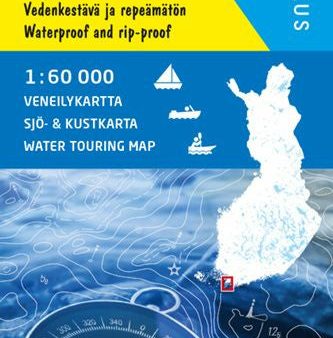 Hiittinen Tulliniemi Paraisten portti veneilykartta 1:60 000 Online Hot Sale