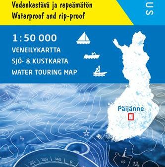 Jyväskylä Korpilahti Vaajakoski veneilykartta 1:50 000 Online Sale