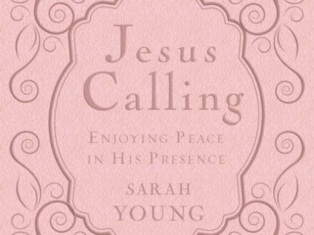 Jesus Calling, Pink Leathersoft, with Scripture References Supply