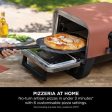 Ninja Woodfire Electric Outdoor Oven Artisan Pizza Maker and BBQ Smoker Terracota OO101UK Online Hot Sale