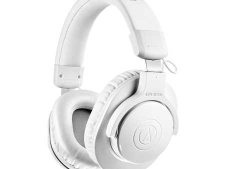 Audio Technica ATHM20XBT Wireless Over-Ear Headphones White For Discount