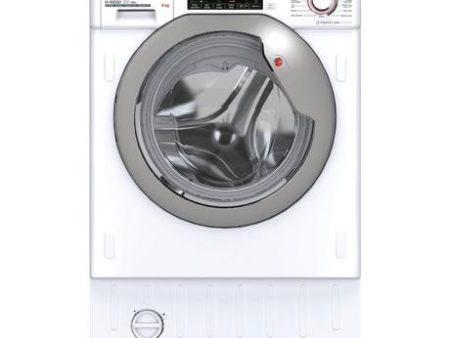 Hoover HBWOS69TAMSE 9kg 1600 Spin Integrated Washing Machine White Discount