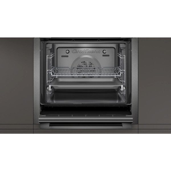 Neff B6ACH7HG0B N50 Built In Slide and Hide Pyrolytic 60cm Single Oven Graphite Grey Cheap