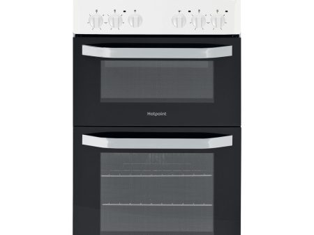 Hotpoint HD5V92KCW 50cm Electric Cooker with Ceramic Hob White For Discount