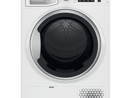 Hotpoint NTM1192SK 9kg Heat Pump Tumble Dryer White Online now